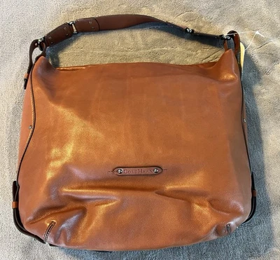 Cole Haan Hobo Luggage Stephanie Unit Leather Handbag - Image 1 of 4