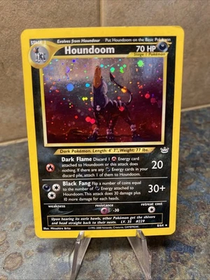 Pokémon Houndoom Double Holo Neo Revelation 8/64 - Image 1 of 4