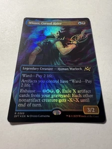 Winter Cursed Rider (Borderless) Aetherdrift Foil - Bild 1 von 3