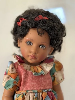 Old Vintage Helen Kish & Co Doll Tooloo / Artist Doll - Image 1 of 4