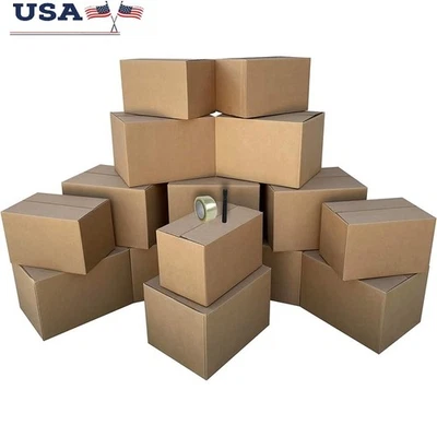 Dorm Room Moving Kit Small Boxes Packing Supplies Apartment Move 1 Pack New - Image 1 of 4