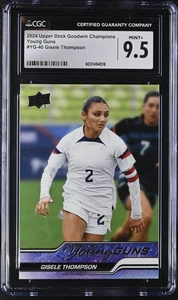 2024 Upper Deck Goodwin Champions Gisele Thompson Young Guns #YG-40 CGC 9.5 - Picture 1 of 2