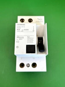Siemens 5SM3 317-0 80A 30mA RCCB RCD - Picture 1 of 4