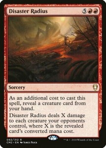 MTG Disaster Radius  – Commander Anthology Volume II NM