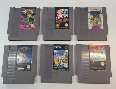 NES Nintendo Games PAL Authentic Original 1985 Made In Japan Free Shipping - Image 1 of 4