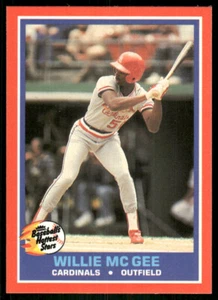 1987 Fleer Baseball's Hottest Stars - #30 Willie McGee - Picture 1 of 2