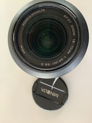 DT 18-70mm F3.5-5.6 Macro Sony/Minolta Maxxum A-Mount Auto Focus Lens - Image 1 of 3