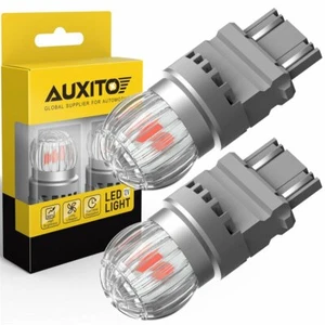 AUXITO 3157 Red LED Brake Tail Light Bulbs For Ford F-150 F-250/F-350 Super Duty - Picture 1 of 11