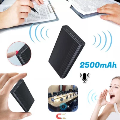 Spy Digital Voice Activated Recorder Device Mini Hidden Audio Recording Magnetic - Image 1 of 4