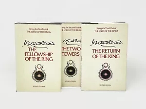 Herr der Ringe Trilogie Houghton Mifflin Tolkien Hardcover 1986 2. Auflage Sehr guter Zustand - Bild 1 von 11