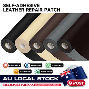 Leather Repair Kit Patch Car Seat Upholstery Filler Couch Sofa Furniture. - Picture 1 of 40