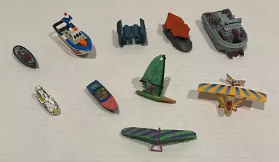 1990s Vintage Micro Machines LOT Jet Ski Windsurfer Harbor Patrol Star Wars Boat - Image 1 of 4