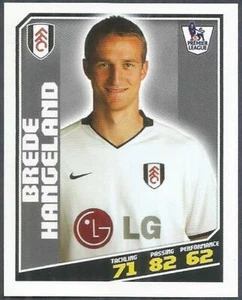 TOPPS TOTAL FOOTBALL-2009- #133-FULHAM & NORWAY-BREDE HANGELAND - Picture 1 of 1