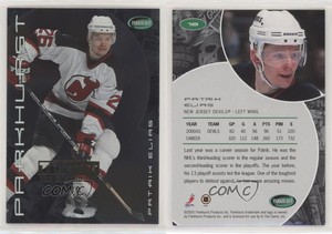 2001-02 ITG Parkhurst Silver Tri-Star New England /10 Patrik Elias #18