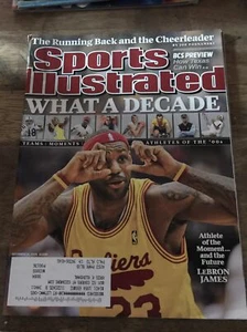 Sports Illustrated, "What a Decade", 28.12.2009, Lebron James, Cavaliers - Bild 1 von 1