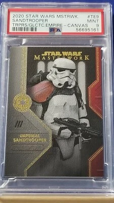 Sandtrooper - 2020 Star Wars Masterwork Galactic Empire Canvas  PSA 9  #9/25  - Image 1 of 2