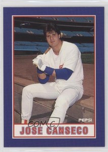 1990 Pepsi Jose Canseco Jose Canseco #7-10