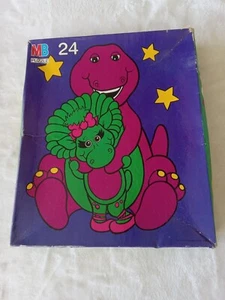 NEW Vintage Barney and Baby Bop 24 Piece Puzzle, Milton Bradley MB 4365-2 - Picture 1 of 7