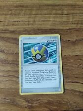 Pokemon TCG Card 2007 Trainer Kit Manaphy & Lucario - Quick Ball 10/11 PLAYED