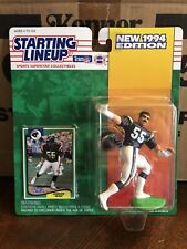 1994 Starting Lineup Junior Seau San Diego Chargers #55 Figure & Card NOS