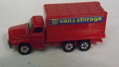 Tomica Nissan Diesel No. F16 Hecho en Japón "Furgoneta y almacenamiento" Foto 1 de 4