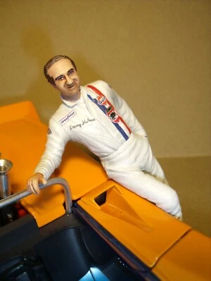 1/18 FIGURE  DENNY HULME  VROOM  UNPAINTED  FOR  EXOTO  SHELBY COLLECTIBLES  GMP - Image 1 of 4