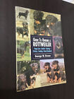 guide to owning a rottweiler book 1995 george w braun dog breeding rotti dog
