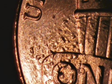 2010 Penny Lamination Error Reverse Cover