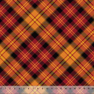 Fall Harvest Plaid - Home Decor Fabric Polyester 62" W Sold by the Yard - Bild 1 von 1