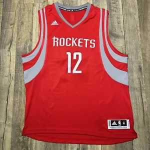 Houston Rockets Dwight Howard #12 Adidas Jersey Men's Sz XL Red NBA Basketball - Picture 1 of 6