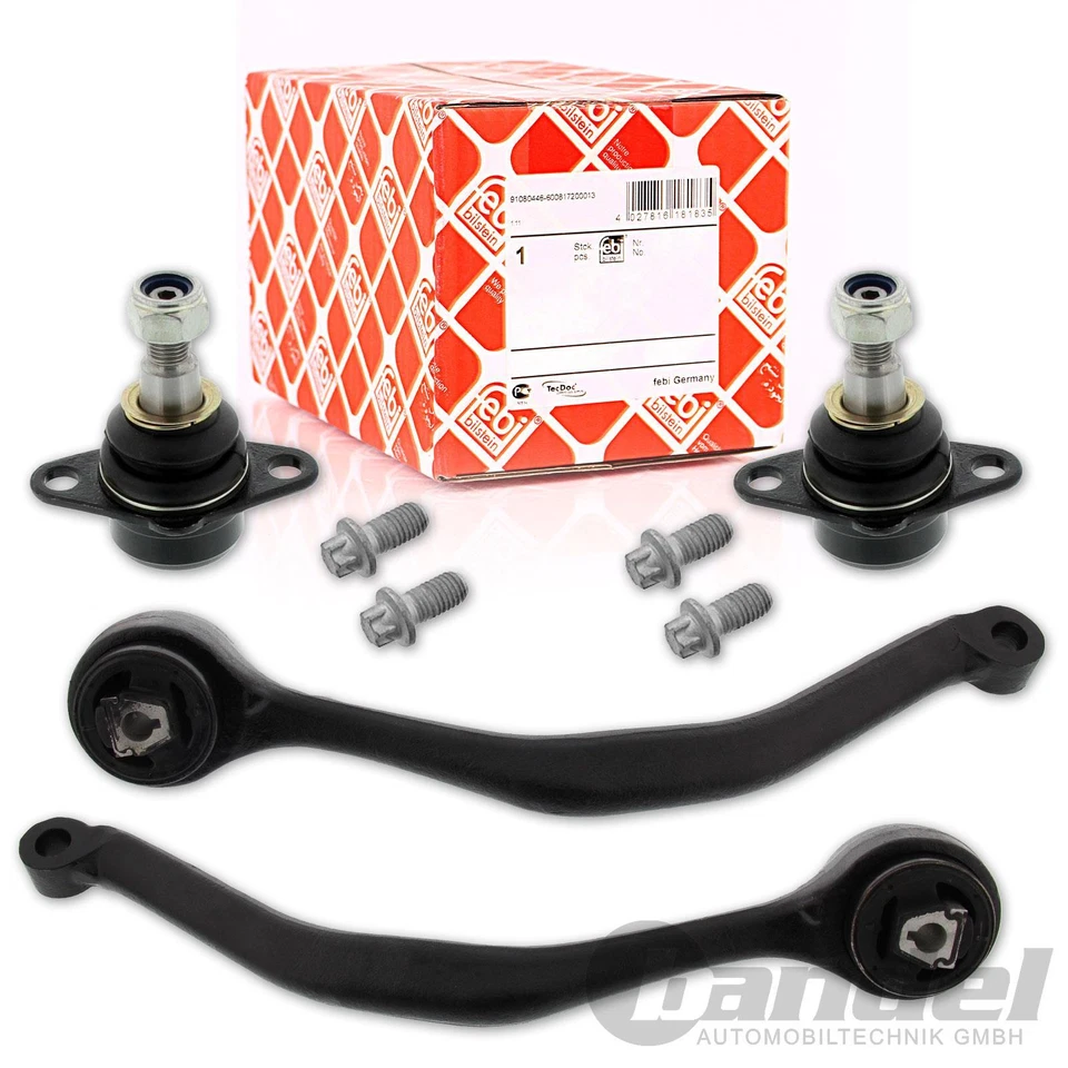 Febi Kit Bras de Suspension Guidon Avant Haut + Rotule Convient pour BMW X3 E83 - Photo 1/1