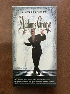 RARE MC Hammer – Addams Groove VHS (1991) Video Single – Capitol Near Mint/VG+ - Picture 1 of 3