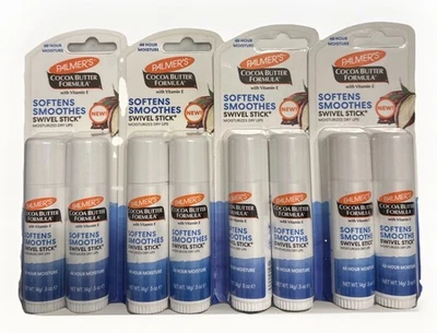 4 件装:Palmer's 可可脂润唇膏旋转棒保湿干唇 — 第 1/4 张图片