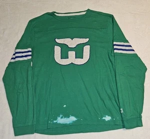 Hartford Whalers CCM Vintage Large Langarmshirt Distressed siehe Bilder  - Bild 1 von 5