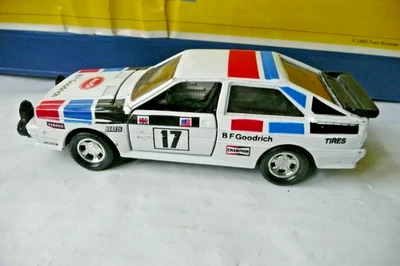 COCHE DE RALLY VINTAGE MATCHBOX SUPERKINGS K95 A4 AUDI QUATTRO 1982. Foto 1 de 4