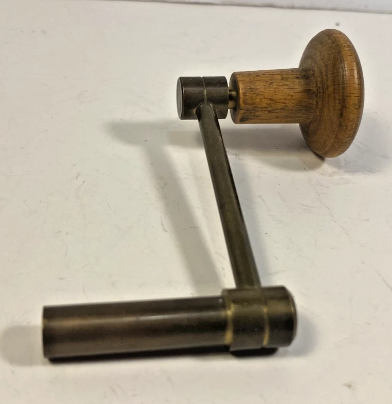 Tall Case/Longcase Grandfather Clock Winding Key/Crank Marked #6 Lot #53 - Image 1 of 4