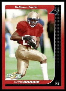 2002 Score #264 DeShaun Foster RC Carolina Panthers NM+ - Picture 1 of 2