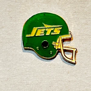 Pin de solapa con logotipo de casco coleccionable vintage 1987 NFL New York Jets 1 x 1" - Imagen 1 de 1