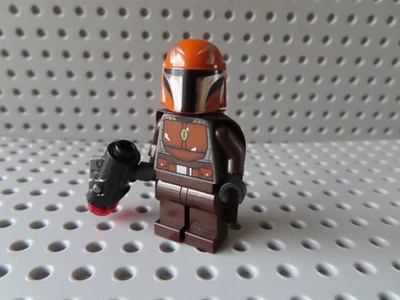 Lego Figur Star Wars Mandalorian Tribe Warrior - Male Cape Waffe sw1079 75267 - Bild 1 von 3