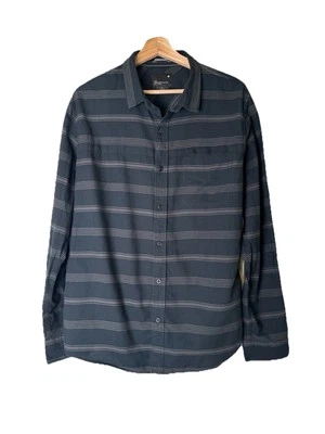 Tavik Shirt Men's Large Black Stripe Long Sleeve Buttoned Down Casual - Image 1 of 3