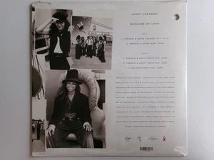 JANET JACKSONI BECAUSE OF LOVE VIRGIN Y-38422 GARAGE HOUSE NEW SEALED USA - Picture 1 of 2
