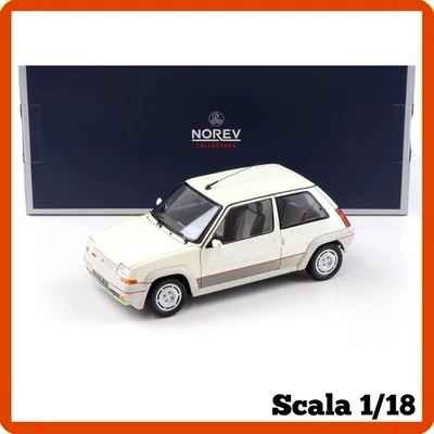 Modellino auto statico modellini in scala 1/18 RENAULT 5 GT TURBO PH1 1985 Norev - Immagine 1 di 4