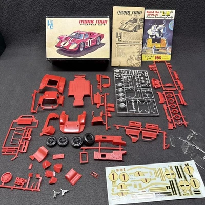 IMC Ford GT Mark Four 117-200 Original Manual Decals 1960s Model Kit 1/25 - Image 1 of 4