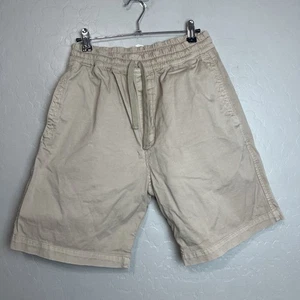 Carhartt Men’s Lawton Khaki Shorts Size Small Cotton Casual Chino Workwear Tan - Picture 1 of 7
