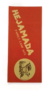 HEJAMADA MONTEZUMA NY Campground Vintage Reiseprospekt - Bild 1 von 3