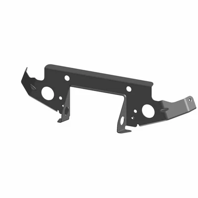 Polaris Radiator Mount, Matte Black, for ATV Models, Genuine OEM - 5256171-458 - Image 1 of 2