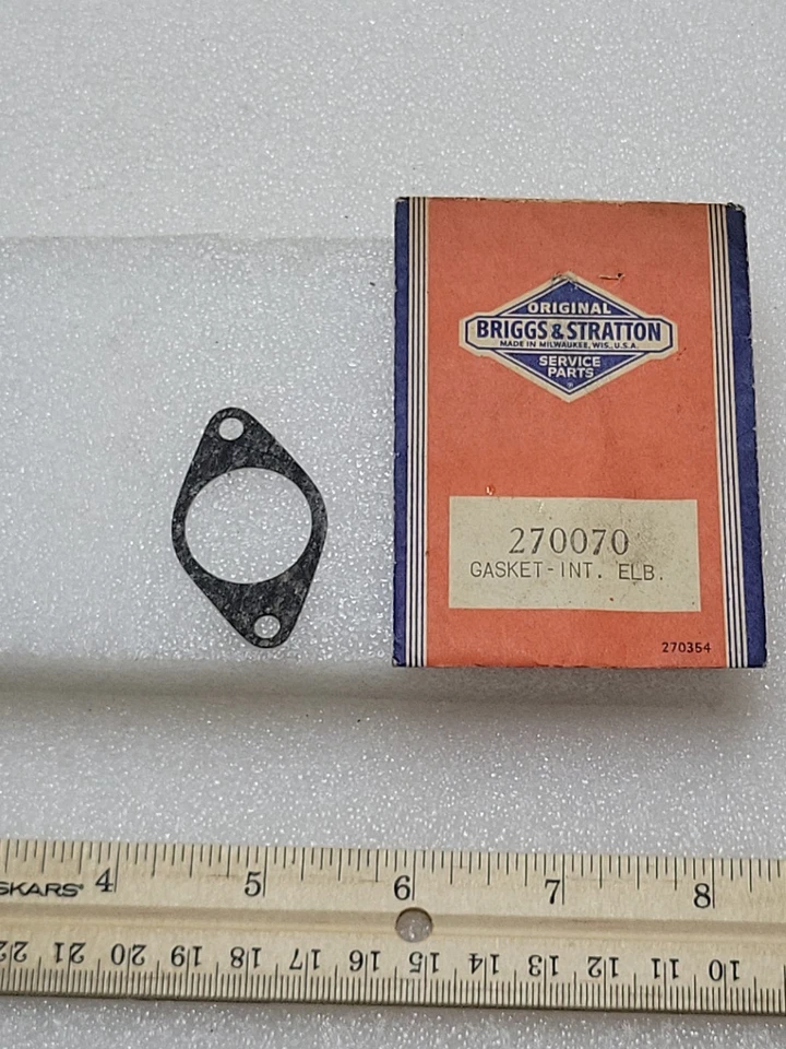 Junta de admisión Briggs & Stratton 270070 fabricante original nueva en caja 1 cantidad  Foto 1 de 1