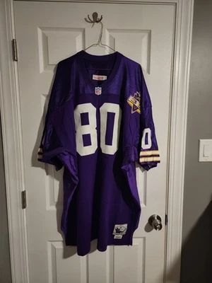 Auténtica camiseta Mitchell & Ness Chris Carter 1995 Minnesota VIKINGS talla 60 (4XL) Foto 1 de 4