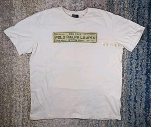 Vintage Polo Ralph Lauren Sporting Goods Graphic T-shirt Mens Large - Picture 1 of 11