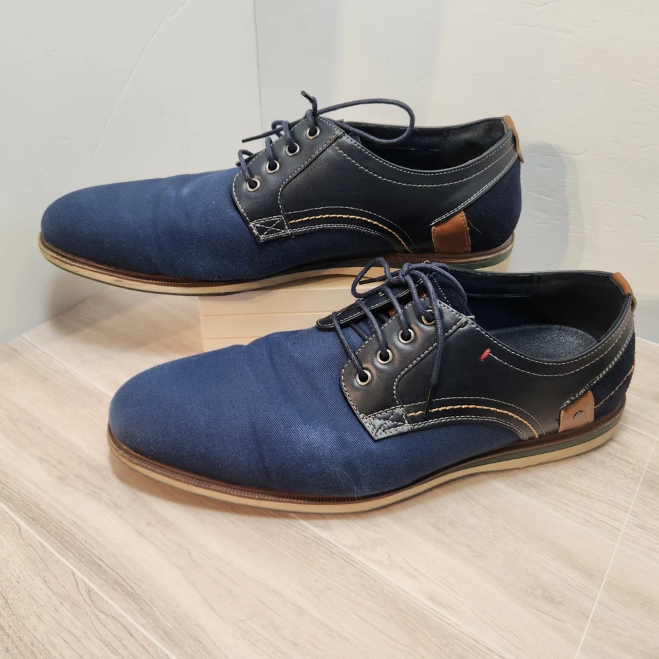 Bruno Marc New York Mens - Lined Casual Shoes - Lace Up Dress Oxford 12 - Image 1 of 4